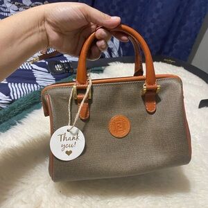 Fendi Brown and Tan Satchel